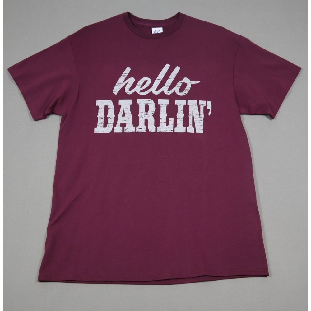 Hello Darlin Graphic Tee -โ Red - Size L